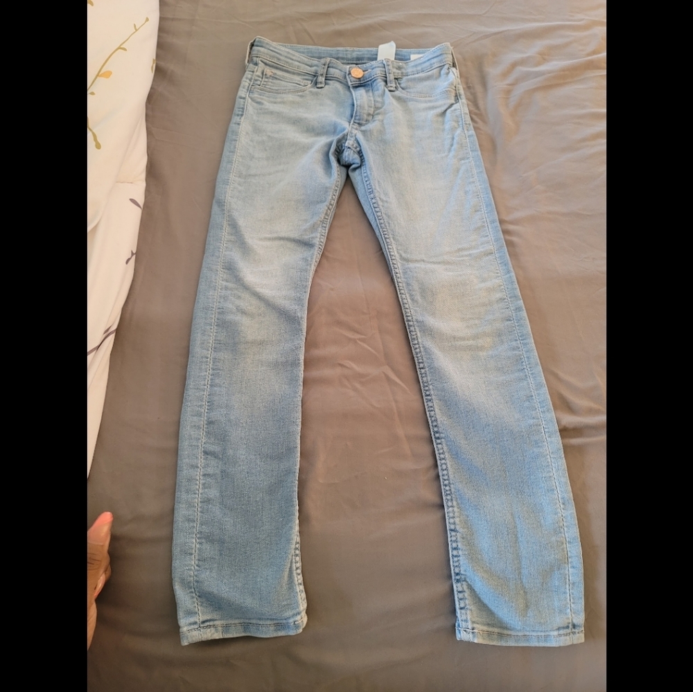 Denim & Denim size 7-8 big girls stretch jeans